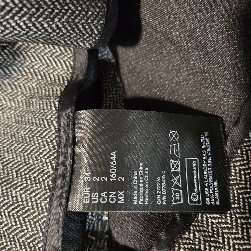 H&M Gray Pencil Skirt for Work - Picture 7 of 7
